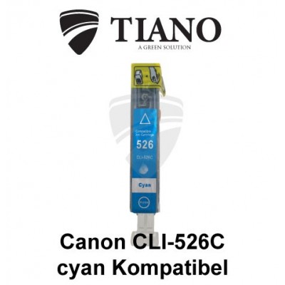 Canon CLI-526C cyan kompatibel blæk