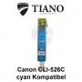 Canon CLI-526C cyan kompatibel blæk