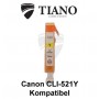 Canon CLI-521Y gul kompatibel blæk