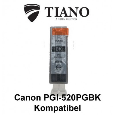 Canon PGI-520PGBK sort kompatibel blæk