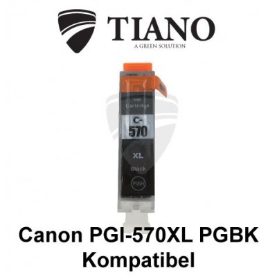 Canon PGI-570XL PGBK sort kompatibel blæk