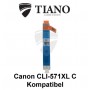 Canon CLI-571XL C cyan kompatibel blæk