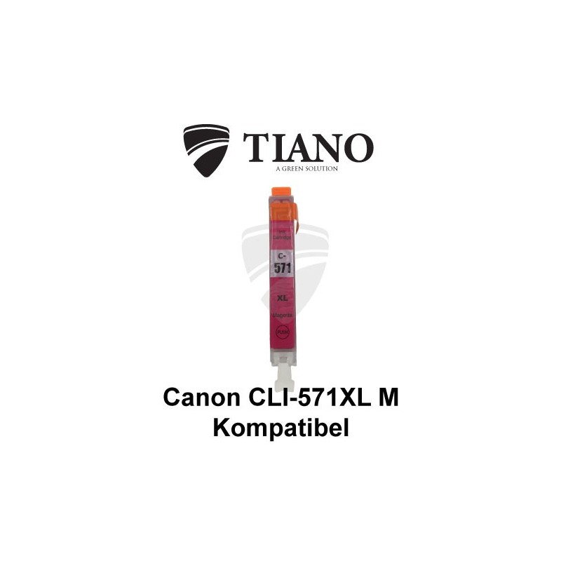 Canon CLI-571XL M magenta kompatibel blæk Canon CLI-571XL M magenta kompatibel blæk