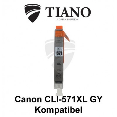 Canon CLI-571XL GY grå kompatibel blæk
