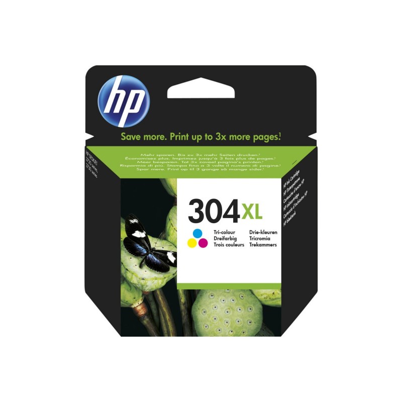 HP 304XL farve kompatibel blæk (N9K07AE) HP 304XL farve kompatibel blæk (N9K07AE)