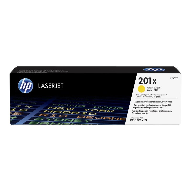 ORIGINAL HP 201X CF402X gul printerpatron ORIGINAL HP 201X CF402X gul printerpatron